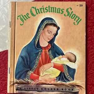 Set of 3 VTG Little Golden Books Christmas stories